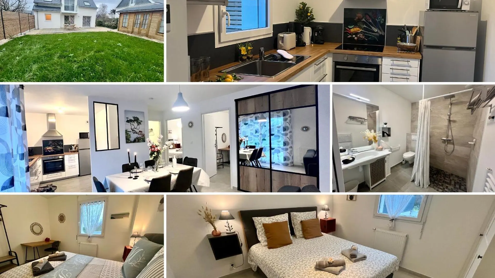 Le Belaven, Neuf, Cosy, Terrasse, Jardin, Kerfany Plage, 1 A 6 Pers Moëlan-sur-Mer