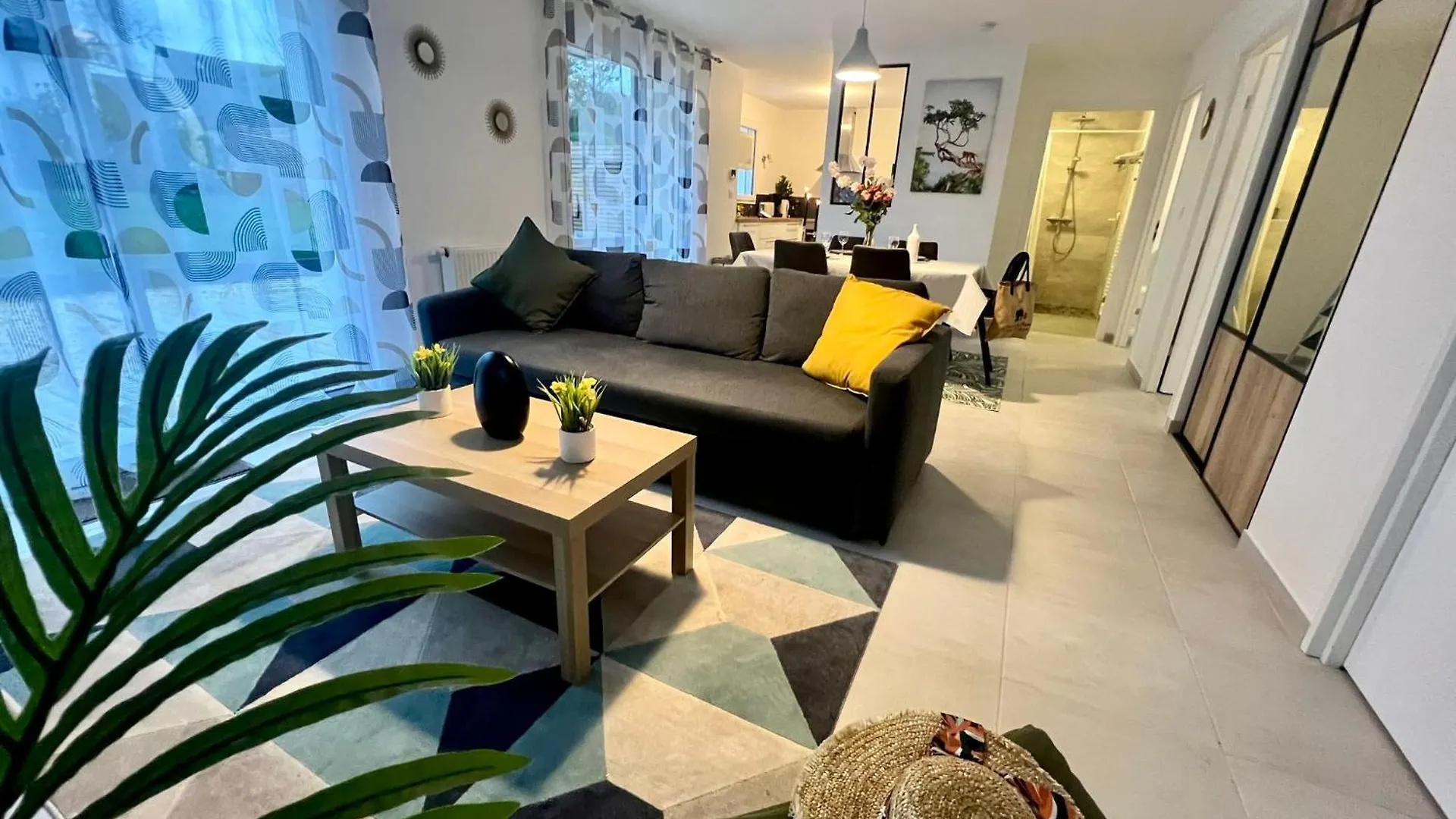 Moëlan-sur-Mer Le Belaven, Neuf, Cosy, Terrasse, Jardin, Kerfany Plage, 1 A 6 Pers דירה