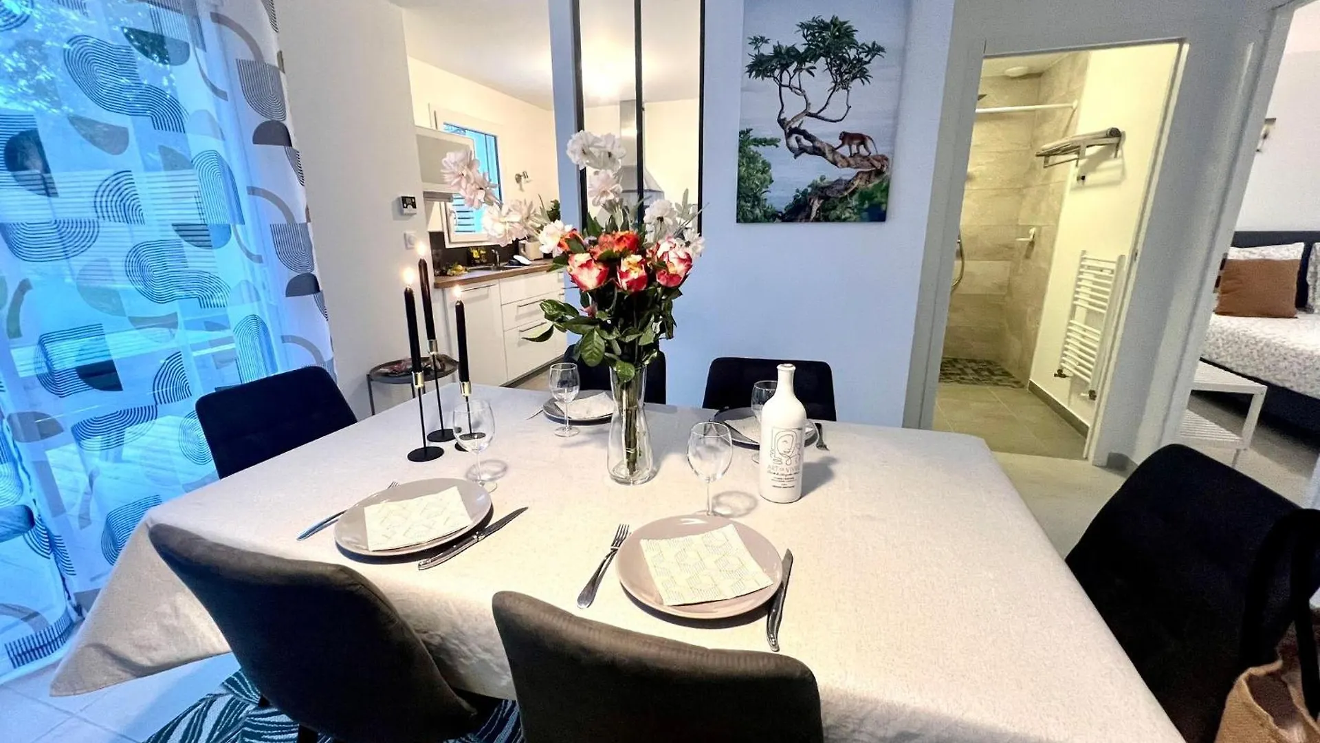 Lägenhet Le Belaven, Neuf, Cosy, Terrasse, Jardin, Kerfany Plage, 1 A 6 Pers Moëlan-sur-Mer