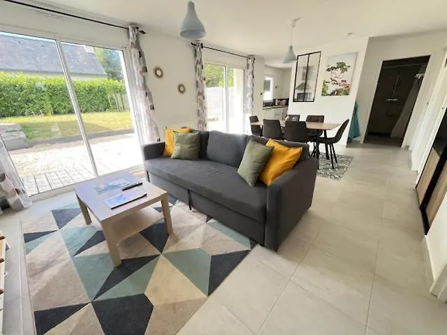 Le Belaven, Neuf, Cosy, Terrasse, Jardin, Kerfany Plage, 1 A 6 Pers Moëlan-sur-Mer Lägenhet
